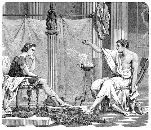 Alexandre e Aristóteles