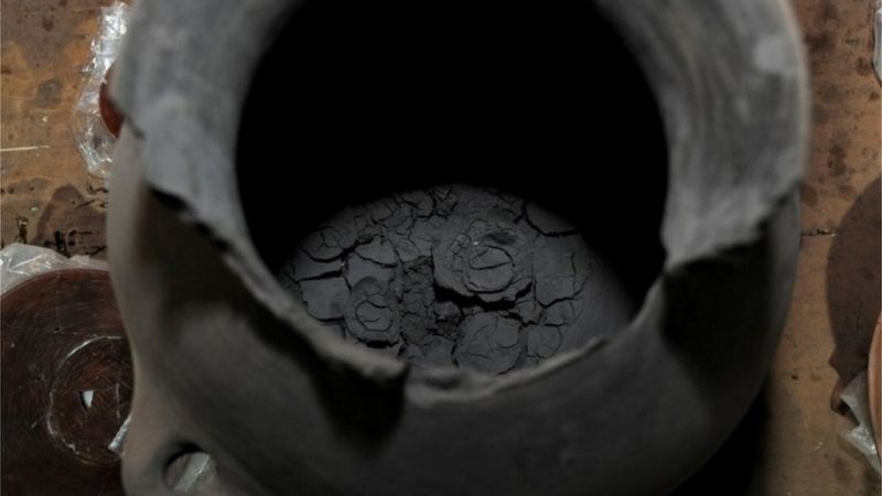 Oferenda asteca encontrada no México