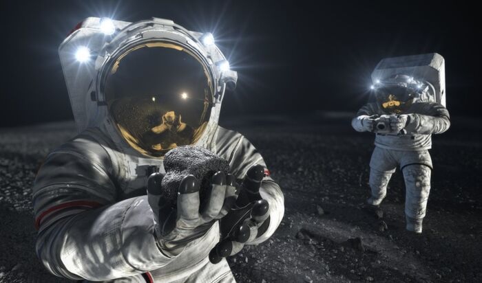 Astronautas na Lua