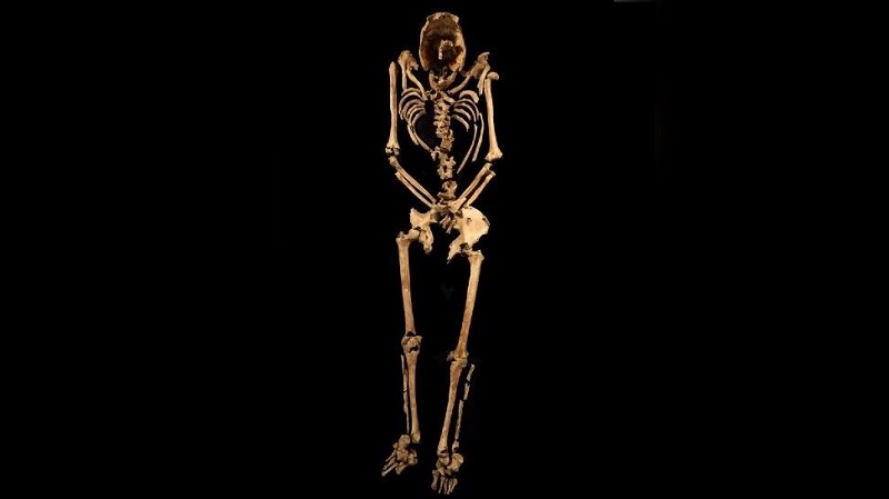 Esqueleto crucificado encontrado na Inglaterra
