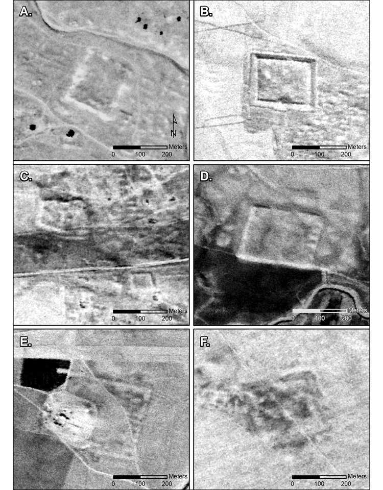 Fortes romanos encontrados com satélites