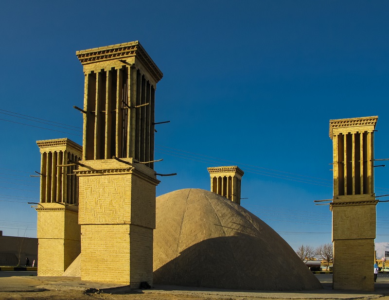 Torres de refrigeração em Yazd