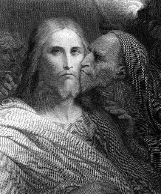 Judas beija Jesus