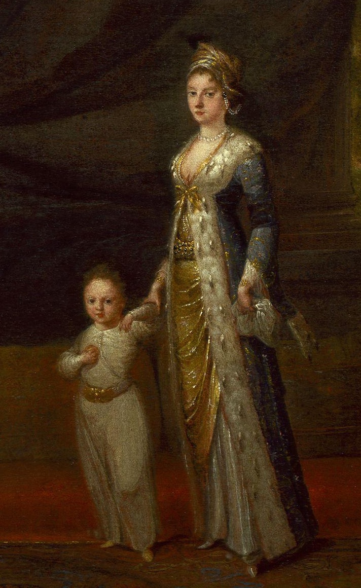 Lady Mary e o filho