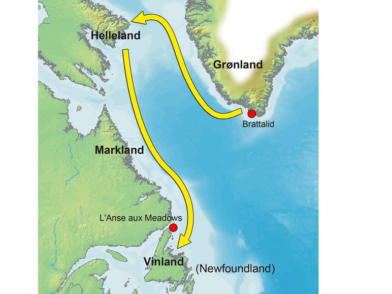 Mapa de Markland