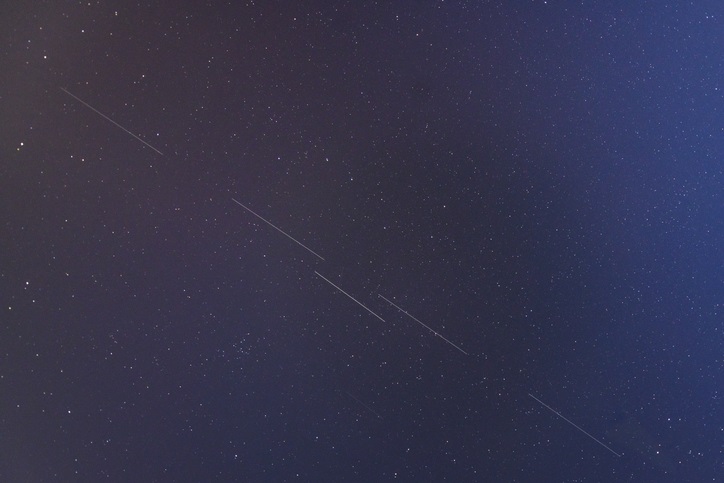 Satélites da Starlink são constantemente avistados no céu