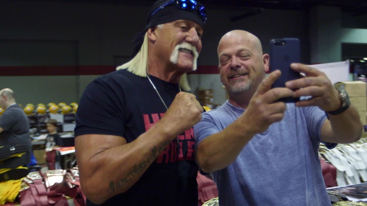 Rick com Hulk Hogan, em Trato Feito