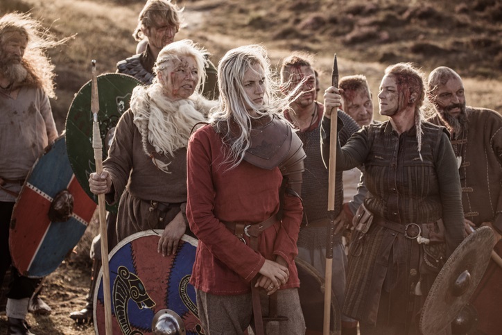 Grupo de vikings