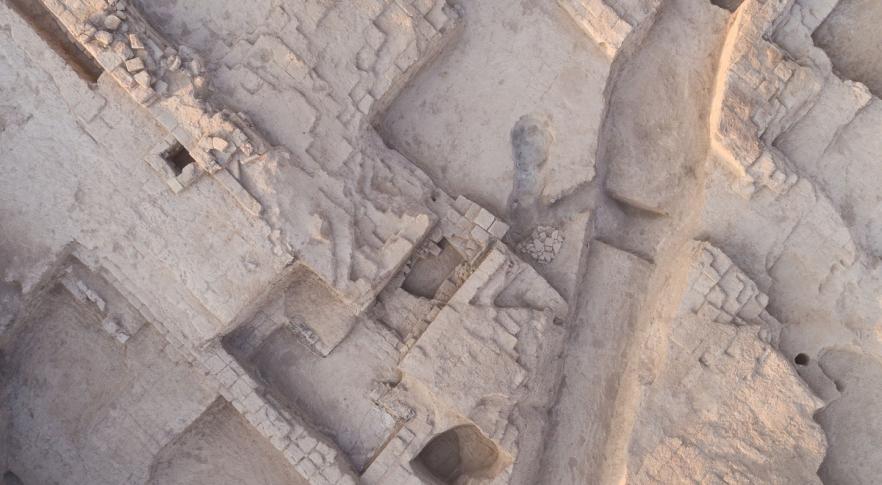 Ruínas descobertas no Iraque