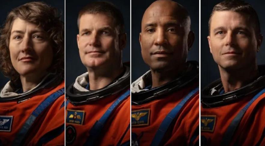 Astronautas da missão Artemis II
