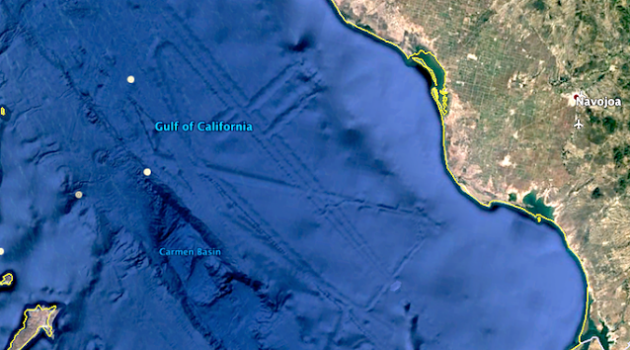 Cidade oculta no fundo do mar é localizada por meio do Google Earth-0