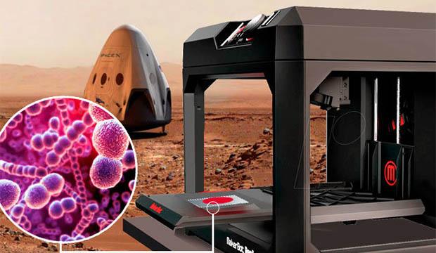 Máquina capaz de "imprimir" vida será a primeira a colonizar Marte-0