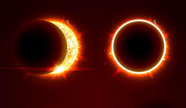 Os eclipses totais do Sol estão desaparecendo-0