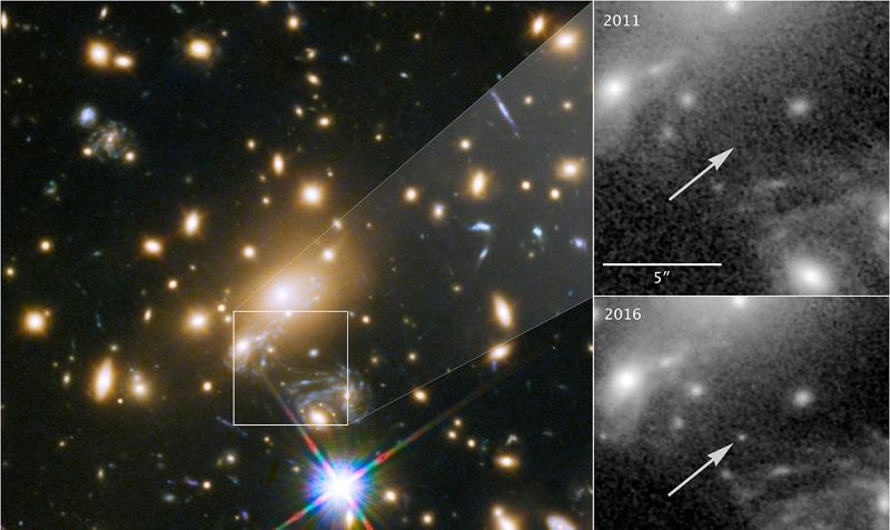 Telescópio Hubble fotografa estrela mais distante já registrada-0