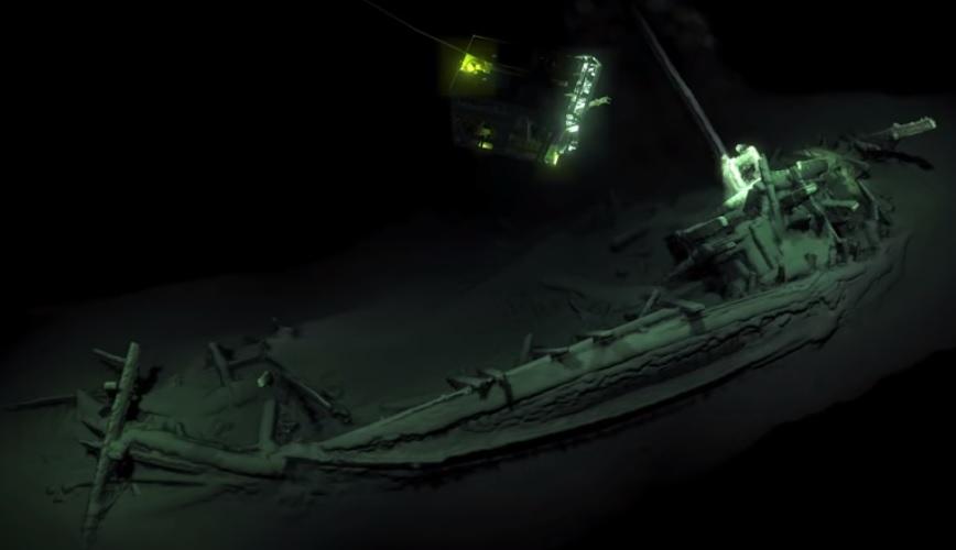 Navio naufragado mais antigo mundo é encontrado no Mar Negro-0