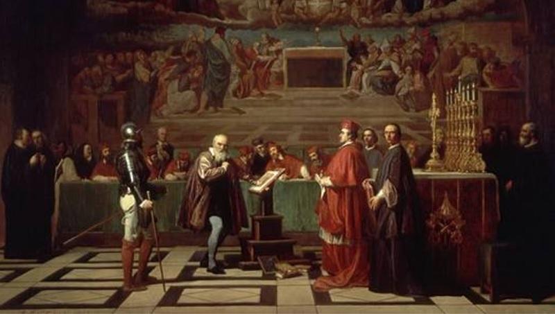 Galileu é obrigado pela Inquisição a se abster de ensinar o heliocentrismo-0