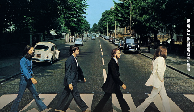 É tirada clássica foto dos Beatles para capa do álbum Abbey Road-0
