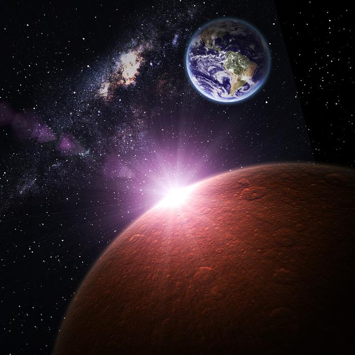 Marte atinge menor distância da Terra em quase 60 mil anos-0