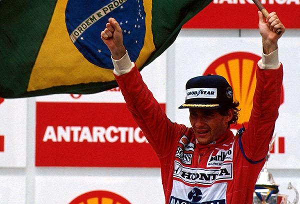 Ayrton Senna é campeão mundial pela primeira vez-0