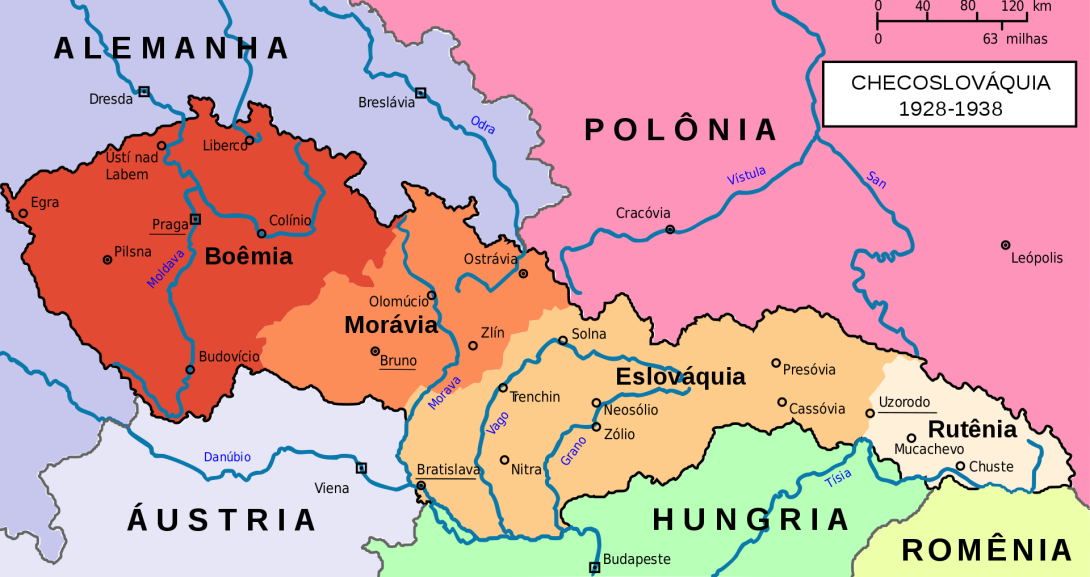 É fundada a República da Checoslováquia-0