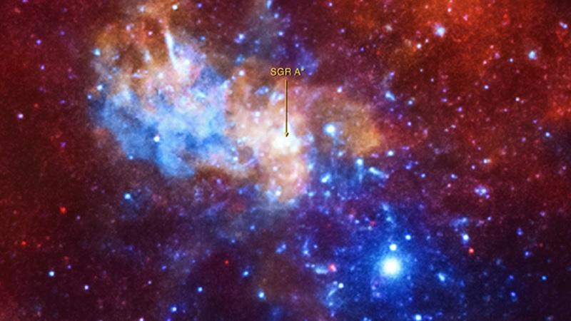 De repente, um buraco negro no centro da Via Láctea ficou mais brilhante e "faminto", intrigando cientistas-0