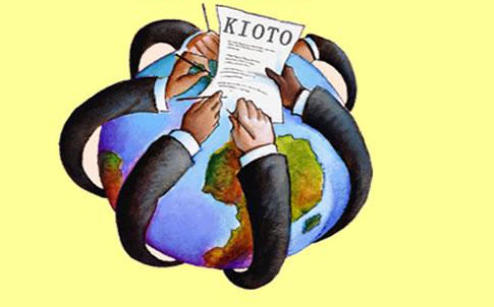 Assinado o Tratado de Quioto para redução de emissão de gases-0