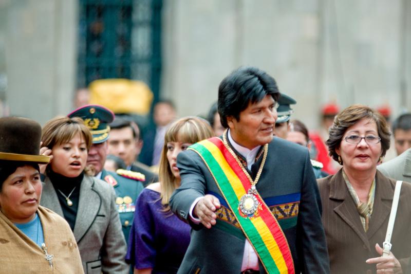Evo Morales assume a presidência da Bolívia-0