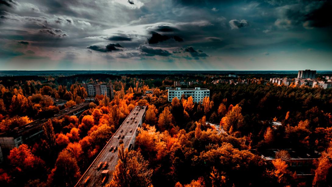 Incêndio florestal na zona de exclusão de Chernobyl aumenta níveis de radiação da área-0