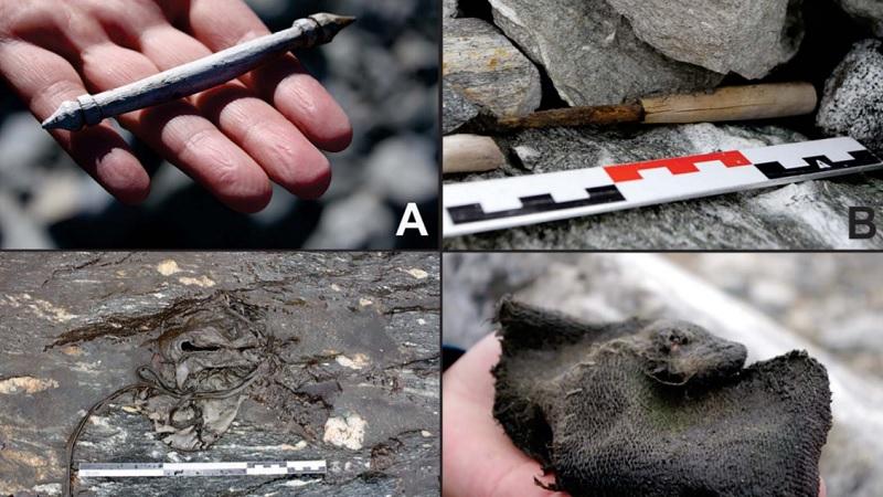 Derretimento de geleira revela artefatos e rota comercial milenar dos vikings-0