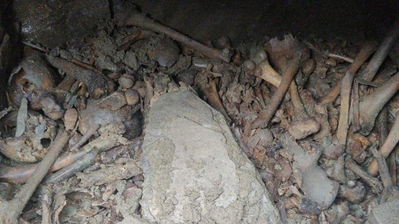 Russo encontra catacumbas do século V e restos humanos durante reforma de casa-0