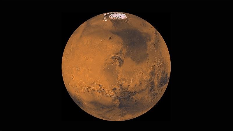 Encontrada água líquida em Marte-0