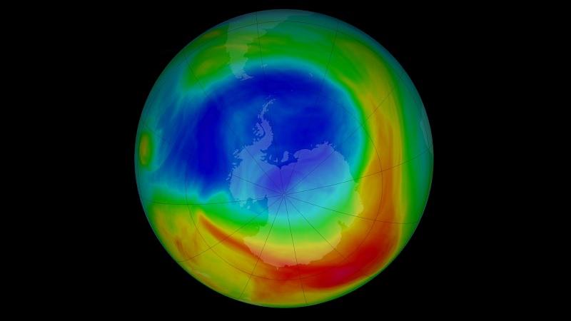Após atingir tamanho recorde, buraco na camada de ozônio sobre a Antártida se fecha -0