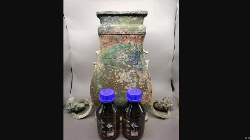 Identificado misterioso líquido encontrado em recipiente de 3 mil anos na China-0