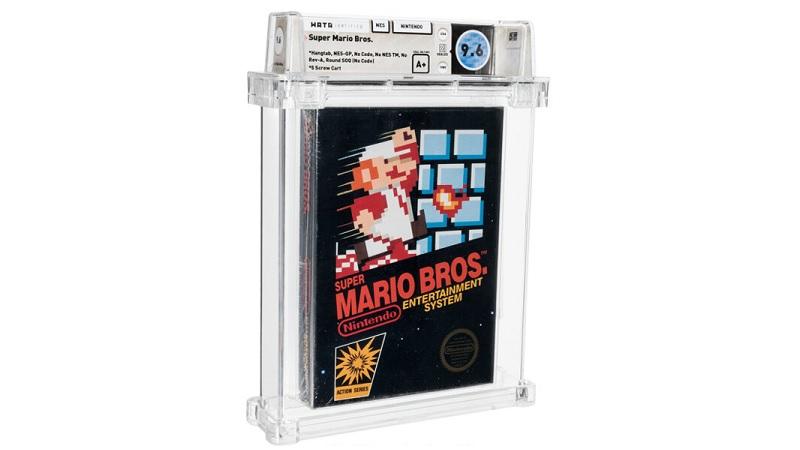 Cartucho de Super Mario esquecido em gaveta por 35 anos é vendido por R$ 3,7 milhões-0