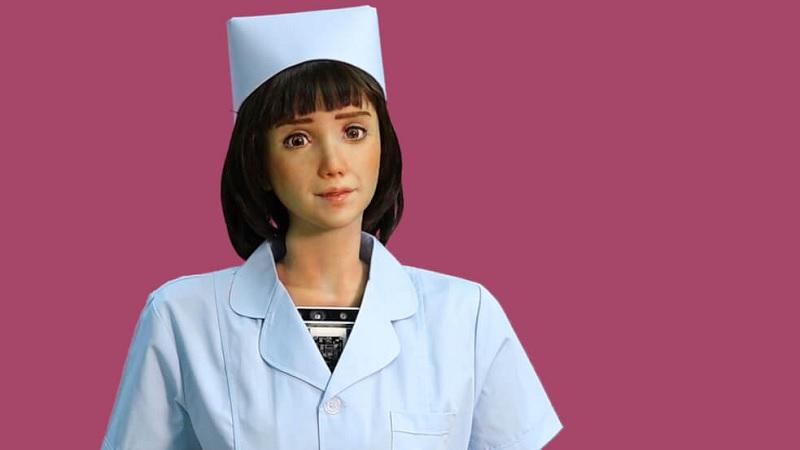 Robô que prometeu exterminar a humanidade apresenta sua "irmã" enfermeira-0