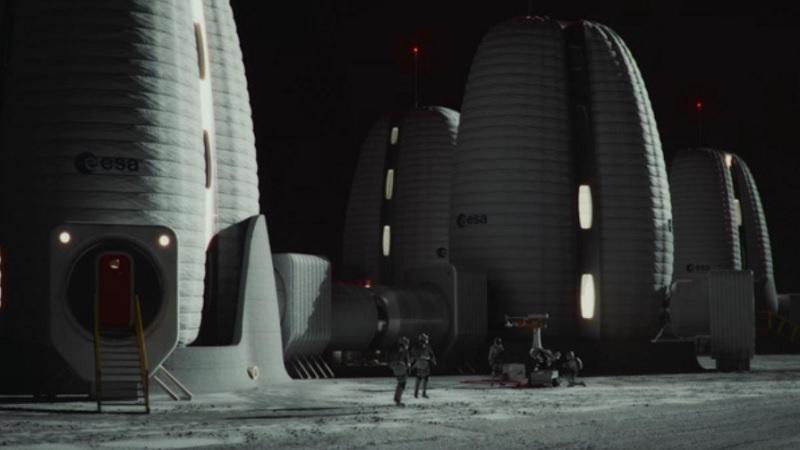 Agência Espacial Europeia apresenta espetacular projeto de cidade na Lua-0