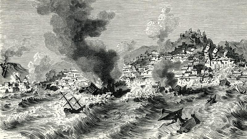 Tsunami atingiu o litoral brasileiro em 1755-0