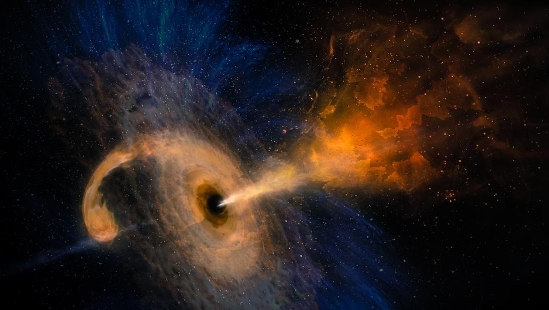 Cientistas registram a assustadora erupção de um buraco negro próximo à Terra-0