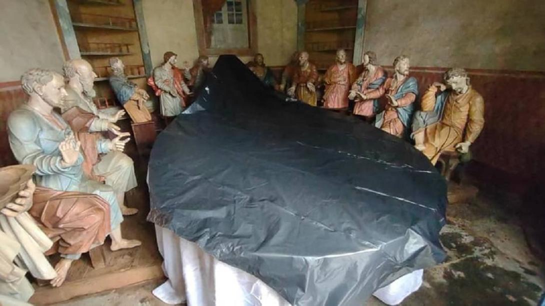 Esculturas de Aleijadinho são danificadas pelas chuvas em Minas Gerais-0