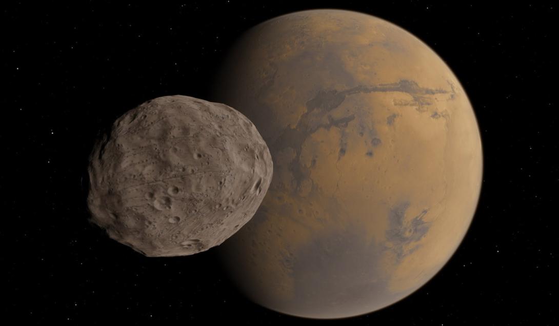 Fobos, uma das luas de Marte, se chocará contra o Planeta Vermelho, segundo a NASA-0