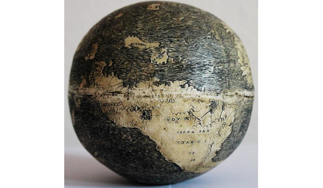 O incrível "globo terrestre de Leonardo da Vinci" que inclui o Brasil-0