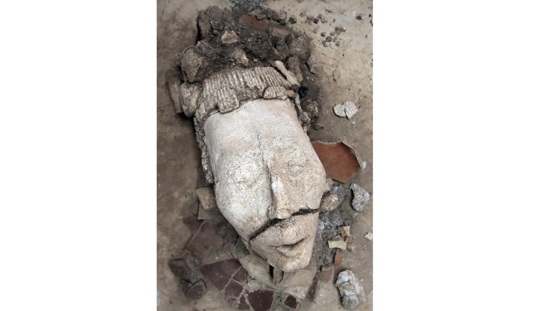 Cabeça de 1.300 anos do deus maia do milho é encontrada no México-0