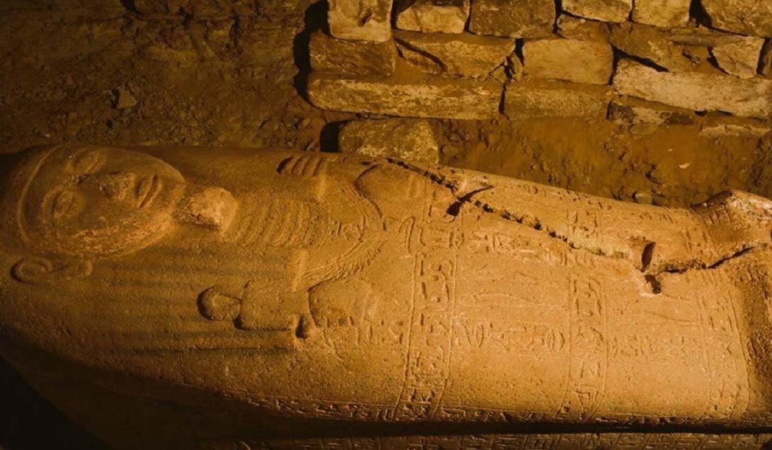 Sarcófago de administrador do templo do faraó Ramsés II é encontrado no Egito-0