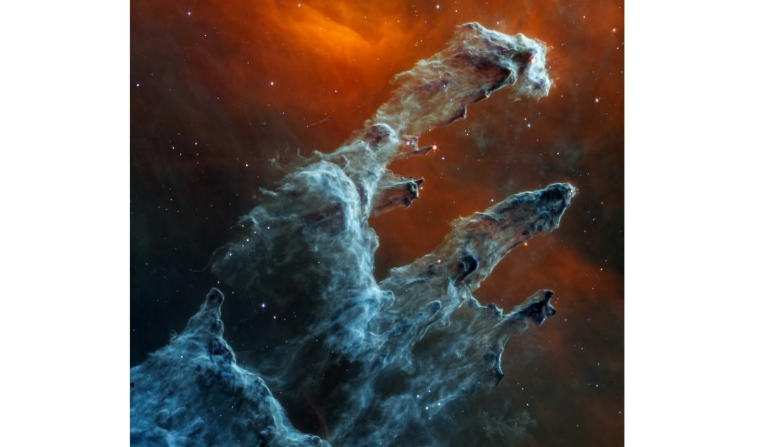 Mão fantasmagórica: NASA divulga nova imagem dos Pilares da Criação-0