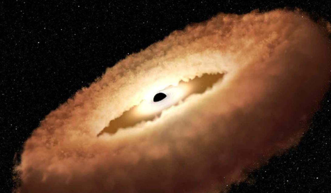 NASA registra buraco negro transformando uma estrela em "rosquinha"-0