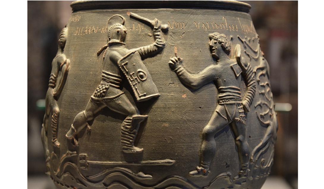 Encontrada primeira evidência de que gladiadores romanos lutaram na Grã-Bretanha-0