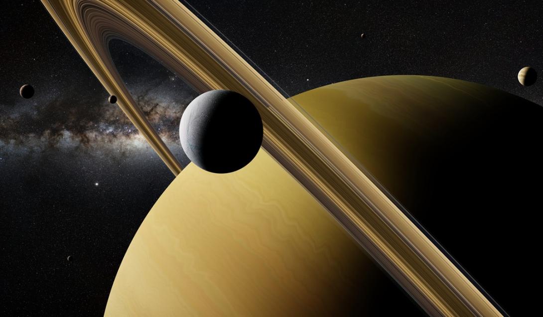 Saturno supera Júpiter e volta a ser o planeta com mais luas no Sistema Solar-0