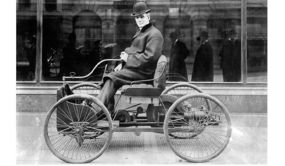 O Quadriciclo, primeiro veículo criado por Henry Ford, faz sua estreia nas ruas-0