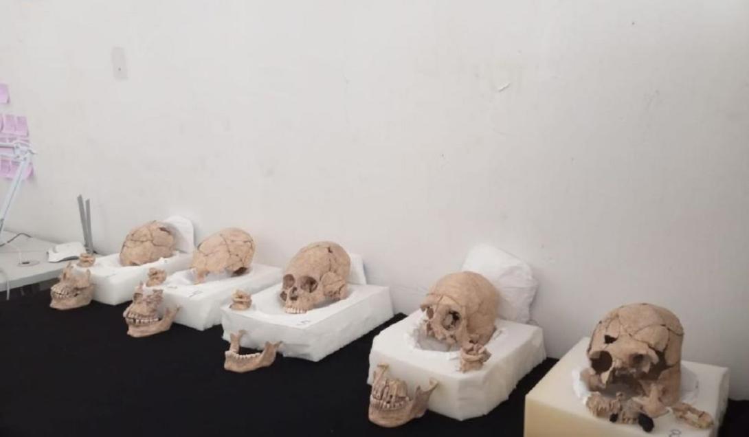 Crânios encontrados no México revelam ritual macabro dos maias -0