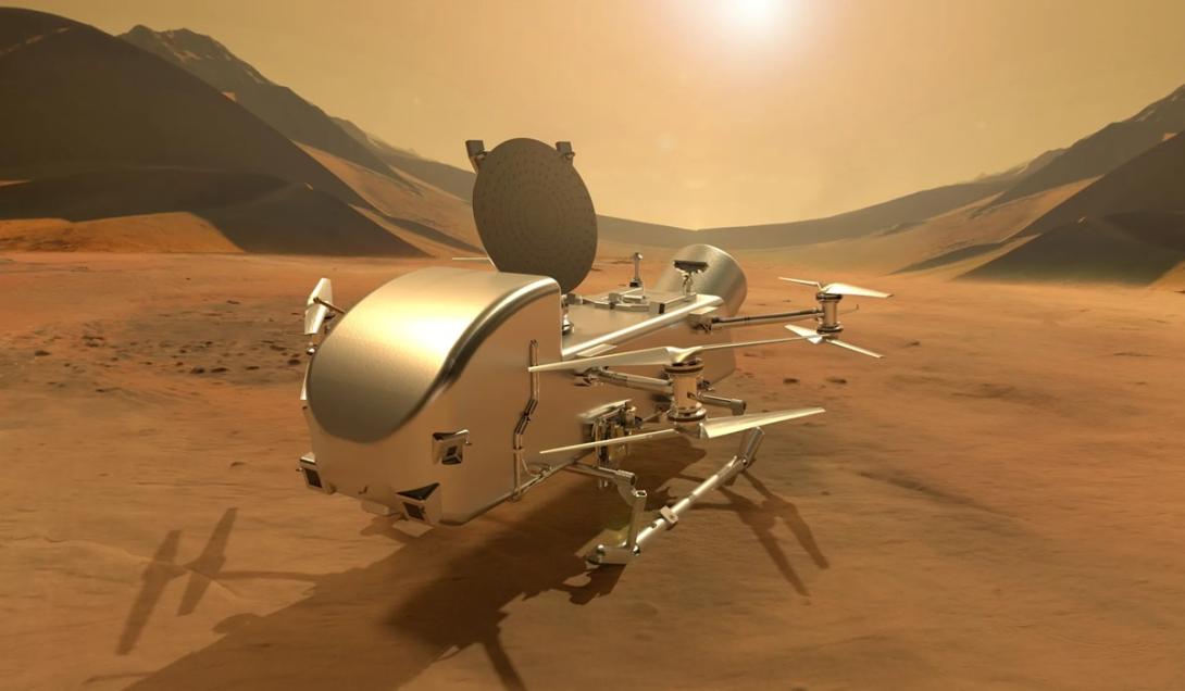 NASA começa a testar drone nuclear que irá explorar lua de Saturno -0